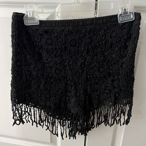 Lush Crochet Shorts | Medium